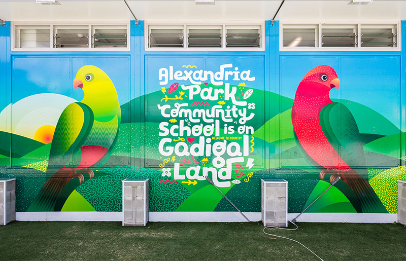 Alexandria Park Community School Super Graphics