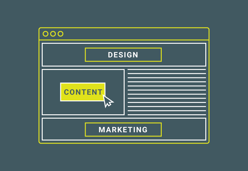 Creating a Great Website through Design, Content and Marketing