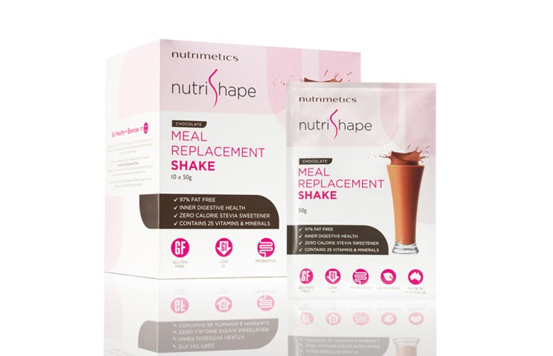 Nutrimetics Nutrishape Range Consumer Packaging