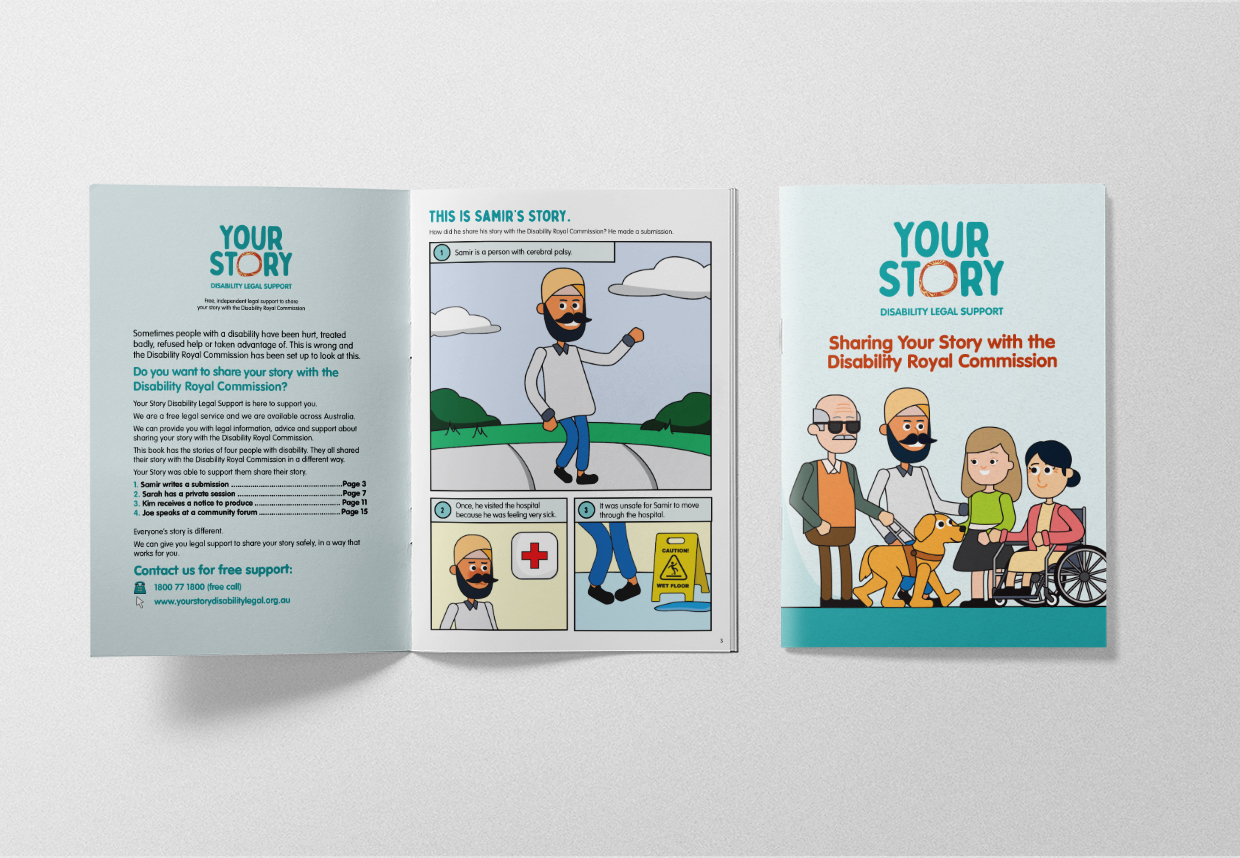 Your Story Disability Legal Support Storybook